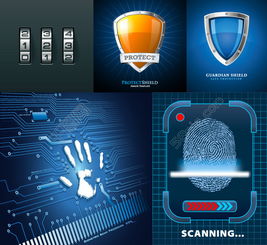 高效設(shè)計網(wǎng)絡(luò)安全軟件界面，千圖網(wǎng)提供免費矢量素材模板（編號13587146）