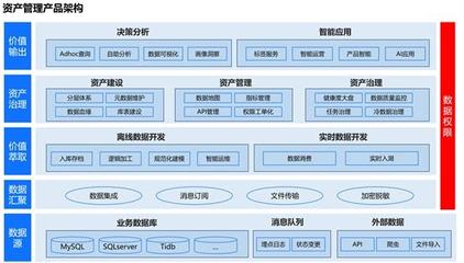數據資產管理產品架構規劃與設計管理 驅動數據價值高效釋放